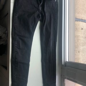 zara black skinny jeans